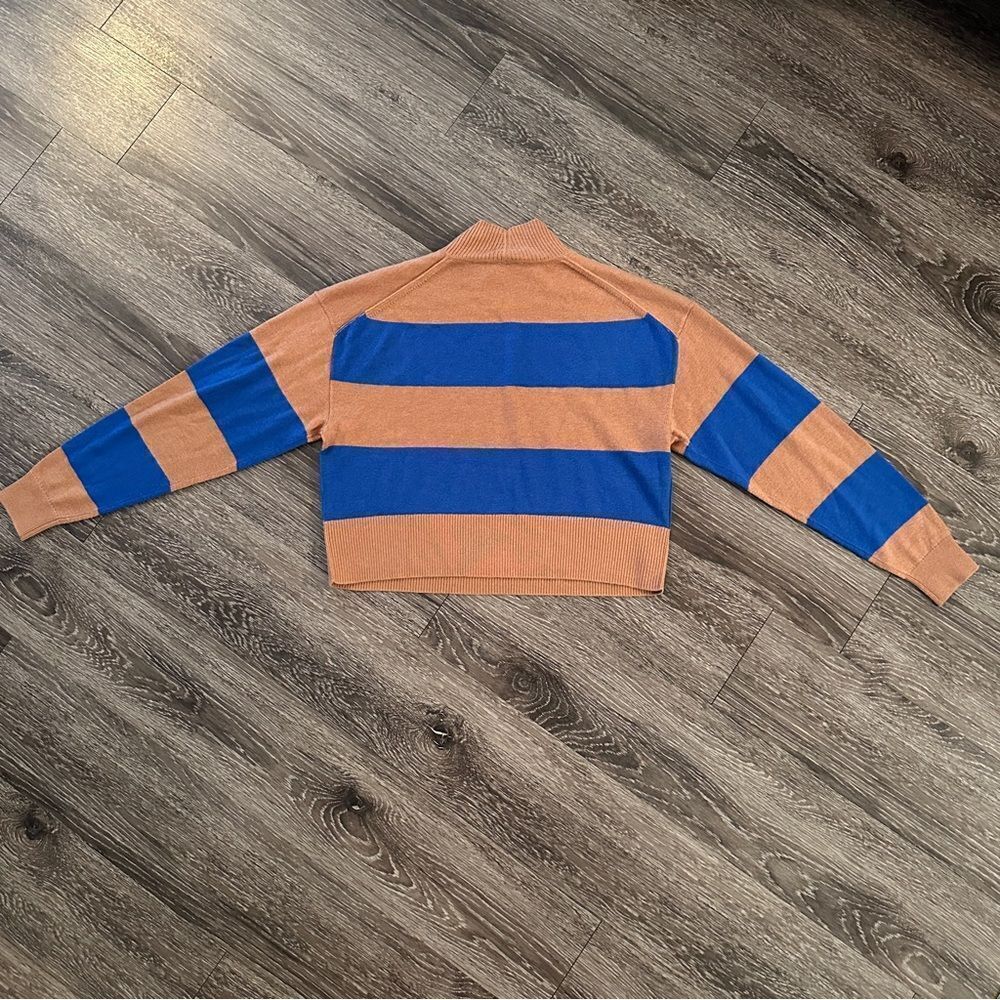 Everlane Luxe Merino Turtleneck in Sahara Lapis - Picture 8 of 8